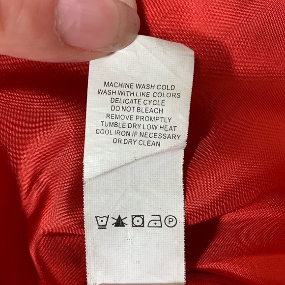 Mac + Jac Red Sheath Sleeveless Dress Size L - Picture 8 of 8